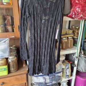 Elegant Black Lace Dress
